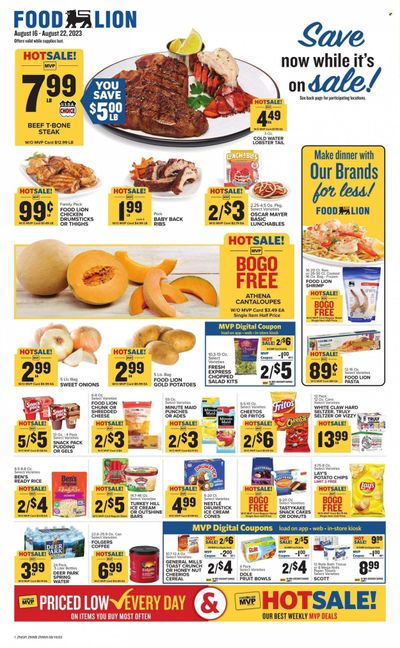 Food Lion (NC) Weekly Ad Flyer Specials August 16 to August 22, 2023