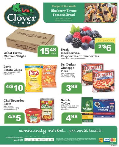 Clover Farm Flyer May 14 to 20