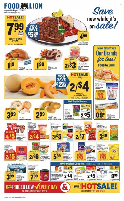 Food Lion (DE, MD) Weekly Ad Flyer Specials August 16 to August 22, 2023