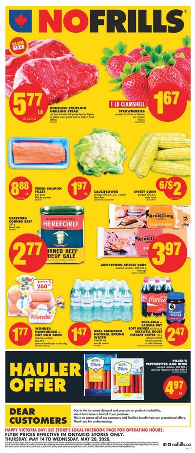 No Frills (ON) Flyer May 14 to 20
