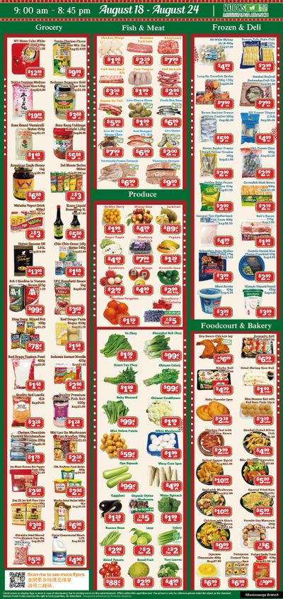 Nations Fresh Foods (Mississauga) Flyer August 18 to 24
