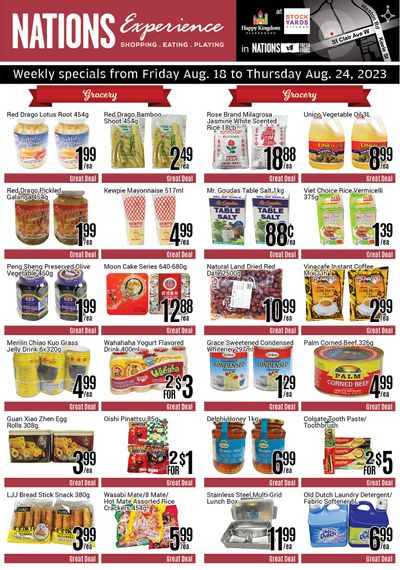 Nations Fresh Foods (Toronto) Flyer August 18 to 24