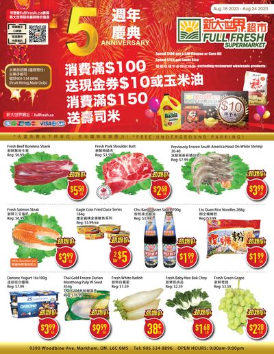Full Fresh Supermarket Flyer August 18 to 24