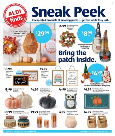 ALDI (AZ, CA) Weekly Ad Flyer Specials August 23 to August 29, 2023