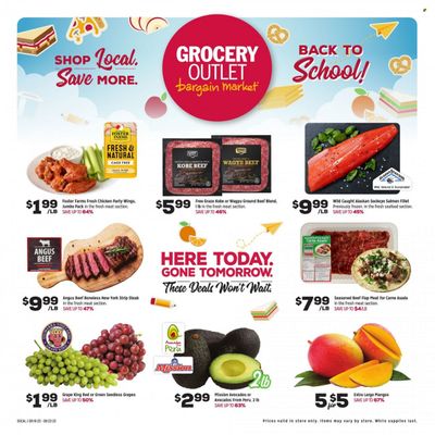 Grocery Outlet (CA, ID, OR, PA, WA) Weekly Ad Flyer Specials August 16 to August 22, 2023