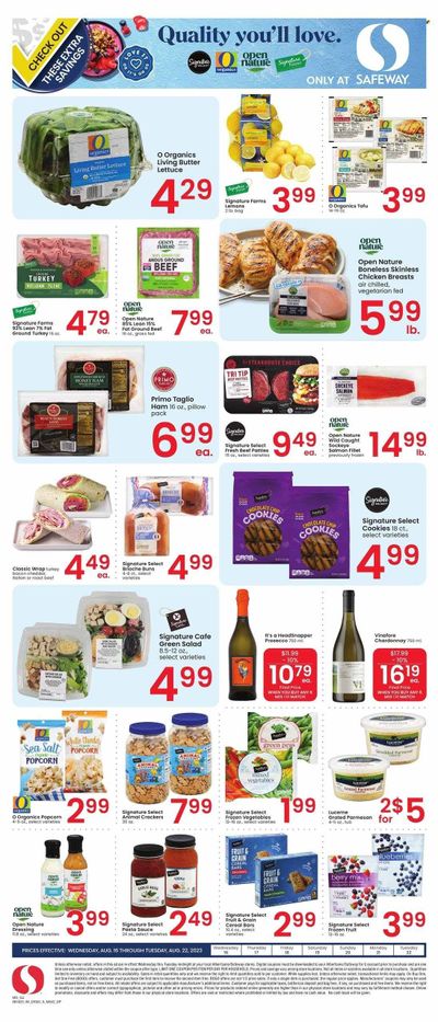 Safeway (CO) Weekly Ad Flyer Specials August 16 to August 22, 2023