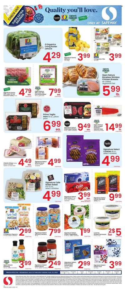 Safeway (WY) Weekly Ad Flyer Specials August 16 to August 22, 2023