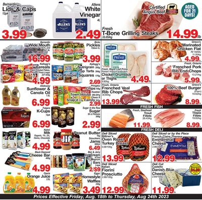 Greco's Fresh Market Flyer August 18 to 24