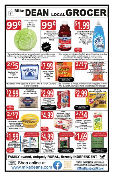 Mike Dean Local Grocer Flyer August 18 to 24