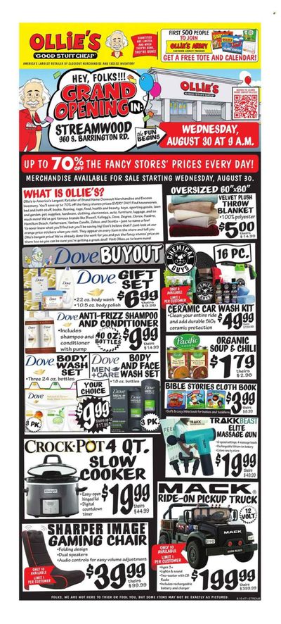 Ollie's Bargain Outlet Weekly Ad Flyer Specials August 30 to September 6, 2023