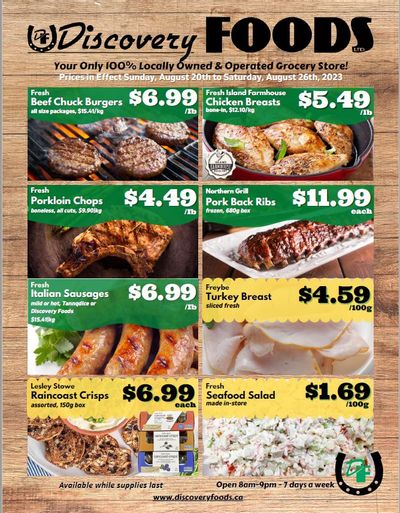 Discovery Foods Flyer August 20 to 26