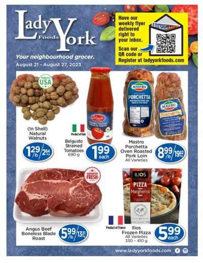 Lady York Foods Flyer August 21 to 27