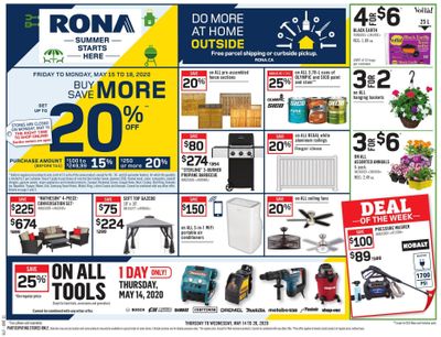 Rona (ON) Flyer May 14 to 20