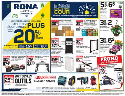 Rona (QC) Flyer May 14 to 20