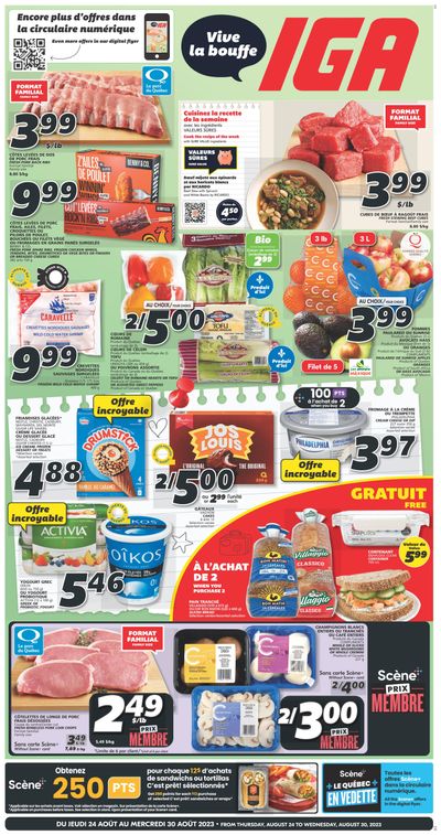 IGA (QC) Flyer August 24 to 30