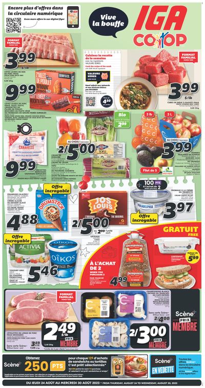 IGA (NB) Flyer August 24 to 30