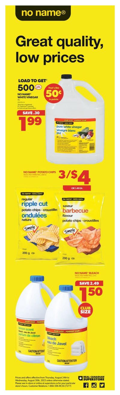 Real Canadian Superstore (ON) Flyer August 24 to 30
