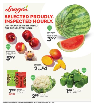 Longo's (Liberty Village) Flyer August 24 to 30