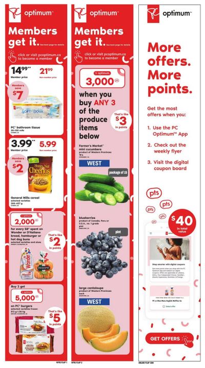 Independent Grocer (West) Flyer August 24 to 30