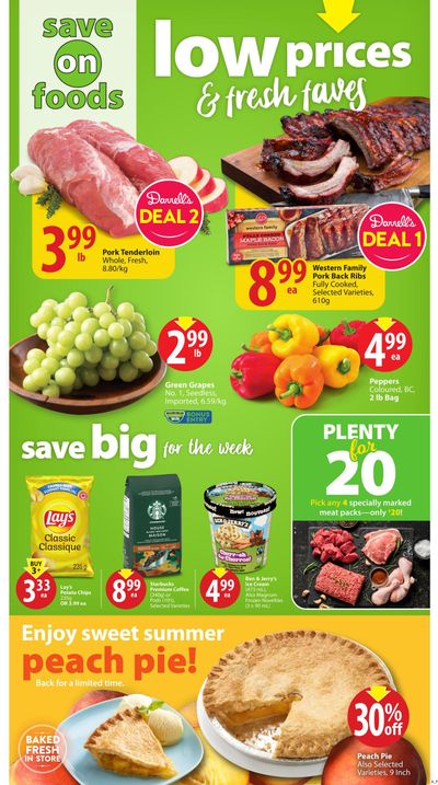Save On Foods (BC) Flyer August 24 to 30