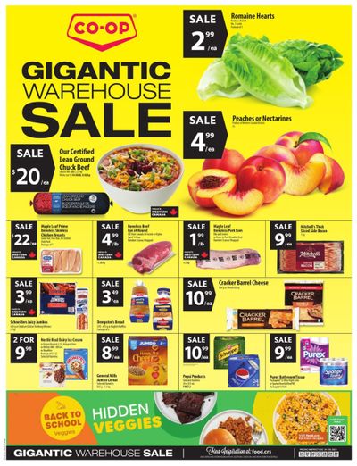 Co-op (West) Food Store Flyer August 24 to 30