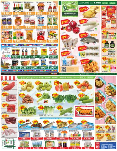 Btrust Supermarket (Mississauga) Flyer November 1 to 7