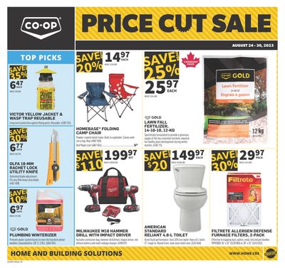 Co-op (West) Home Centre Flyer August 24 to 30