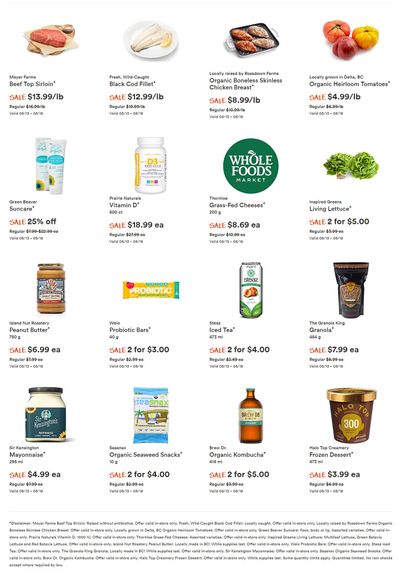 Whole Foods Market (West) Flyer May 13 to 19