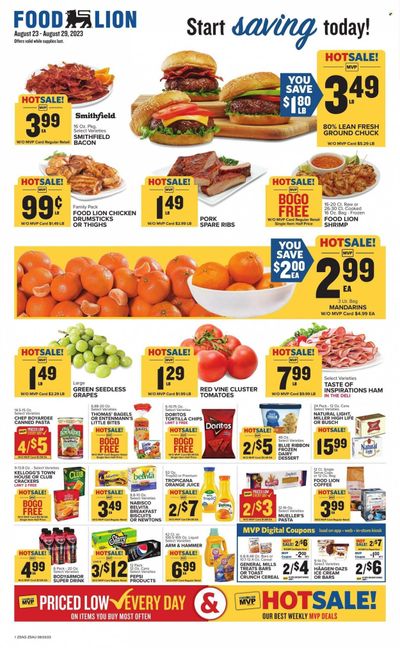 Food Lion (SC) Weekly Ad Flyer Specials August 23 to August 29, 2023