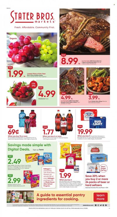Stater Bros. Weekly Ad Flyer Specials August 23 to August 29, 2023