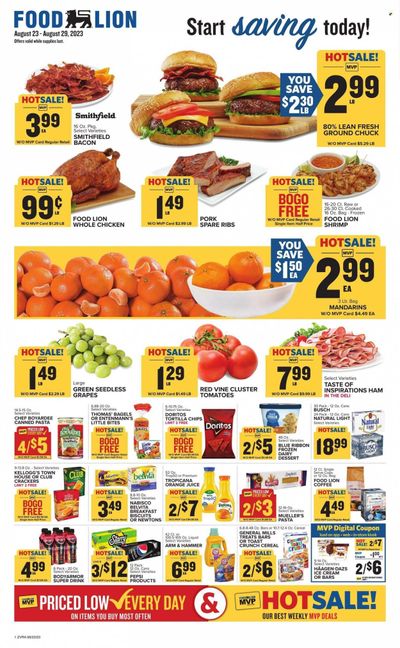 Food Lion (VA) Weekly Ad Flyer Specials August 23 to August 29, 2023