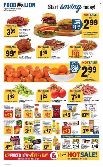 Food Lion (WV) Weekly Ad Flyer Specials August 23 to August 29, 2023