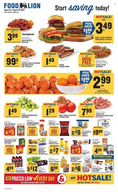 Food Lion (GA) Weekly Ad Flyer Specials August 23 to August 29, 2023