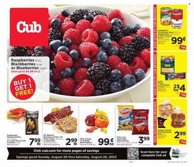 Cub Foods (MN) Weekly Ad Flyer Specials August 20 to August 26, 2023