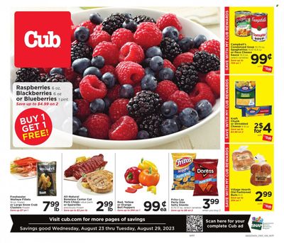 Cub Foods (IL) Weekly Ad Flyer Specials August 23 to August 29, 2023
