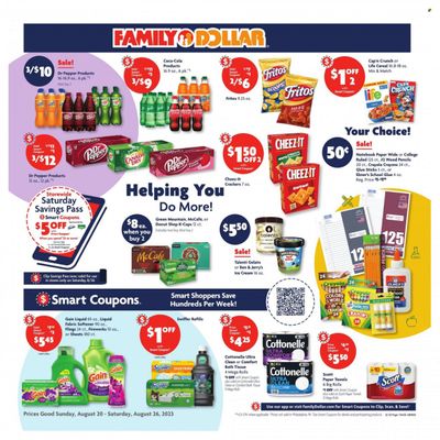 Family Dollar Weekly Ad Flyer Specials August 20 to August 26, 2023
