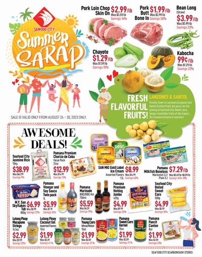 Seafood City Supermarket (ON) Flyer August 24 to 30