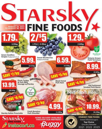Starsky Foods Flyer August 24 to 30