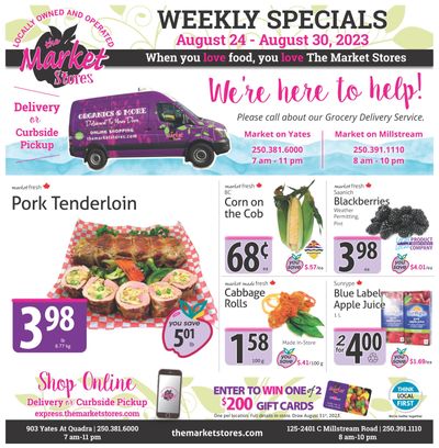 The Market Stores Flyer August 24 to 30