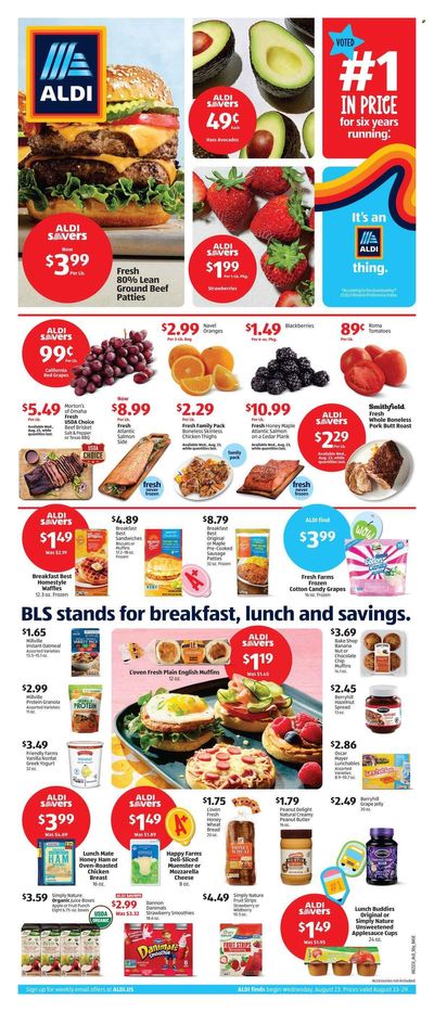 ALDI (NC, SC, TN, VA) Weekly Ad Flyer Specials August 20 to August 26, 2023