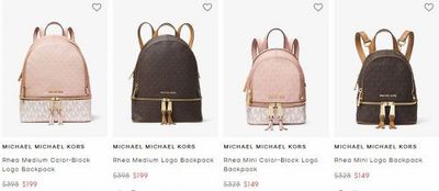 Michael Kors Canada: End of Season Sale up to 70% off