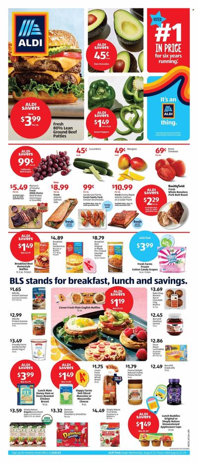 ALDI (TX) Weekly Ad Flyer Specials August 20 to August 26, 2023