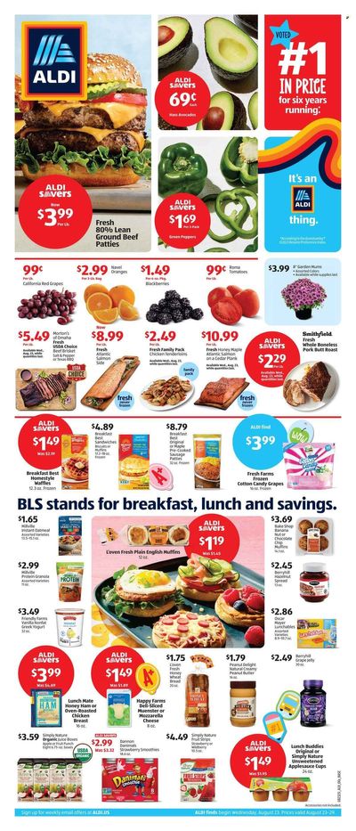 ALDI (IA, IL, MO) Weekly Ad Flyer Specials August 20 to August 26, 2023