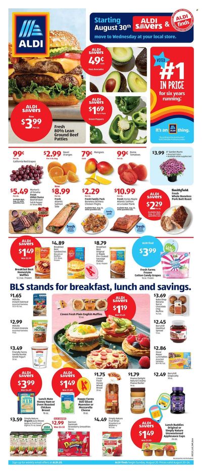 ALDI (CT, MA, NY, VT) Weekly Ad Flyer Specials August 20 to August 26, 2023