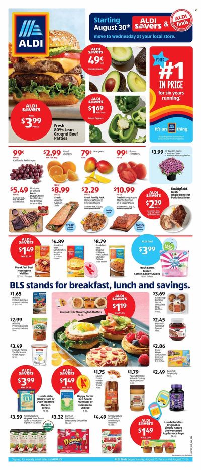 ALDI (CT, MA, RI, VT) Weekly Ad Flyer Specials August 20 to August 26, 2023