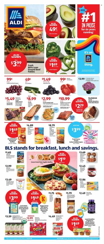ALDI (NJ, PA) Weekly Ad Flyer Specials August 20 to August 26, 2023