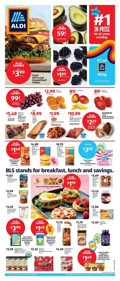 ALDI (FL) Weekly Ad Flyer Specials August 20 to August 26, 2023