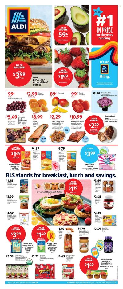ALDI (IA) Weekly Ad Flyer Specials August 20 to August 26, 2023