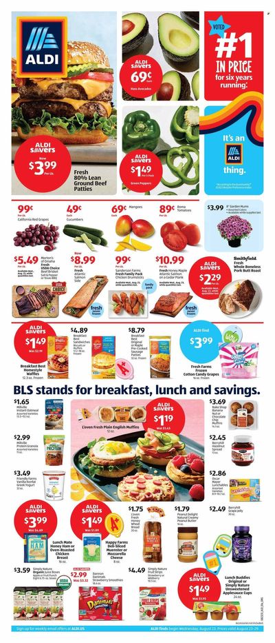 ALDI (KS, MO) Weekly Ad Flyer Specials August 20 to August 26, 2023