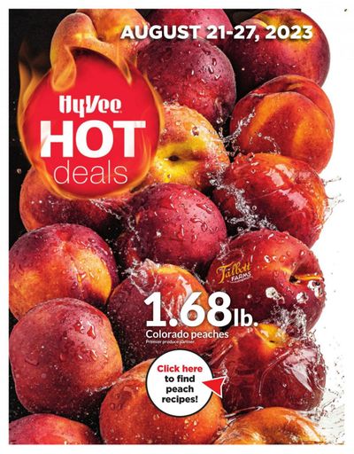 Hy-Vee (IA, IL, MN, MO, SD) Weekly Ad Flyer Specials August 21 to August 28, 2023